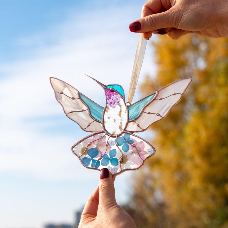 🔥🔥2025 Mother's Day Gift 50% Off--Hummingbird Suncatcher Ornament