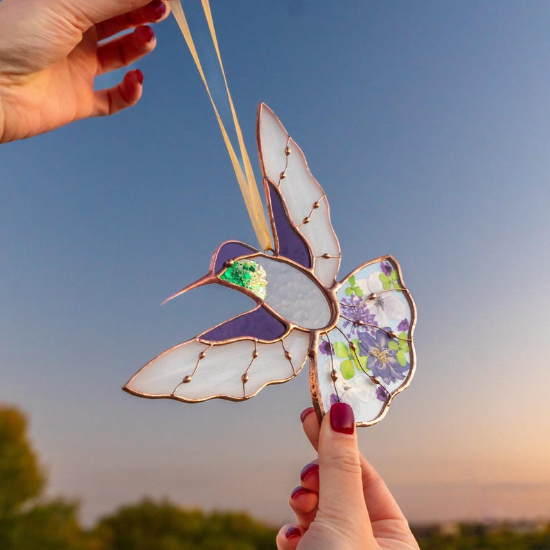 🔥🔥2025 Mother's Day Gift 50% Off--Hummingbird Suncatcher Ornament