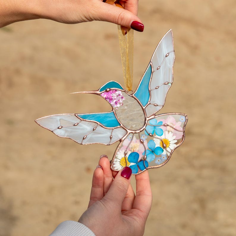 🔥🔥2025 Mother's Day Gift 50% Off--Hummingbird Suncatcher Ornament