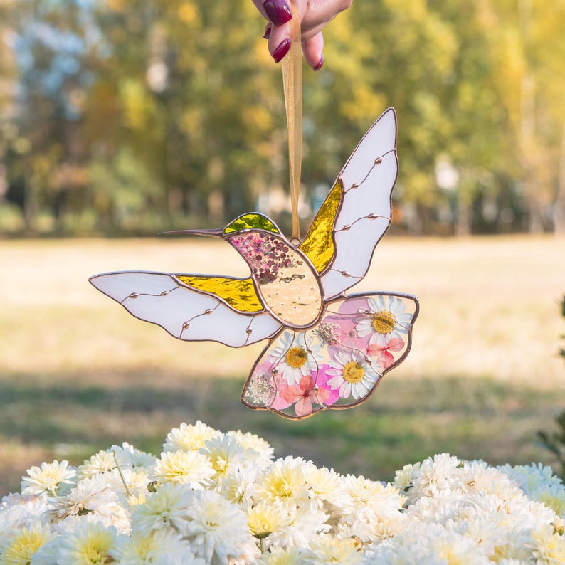 🔥🔥2025 Mother's Day Gift 50% Off--Hummingbird Suncatcher Ornament