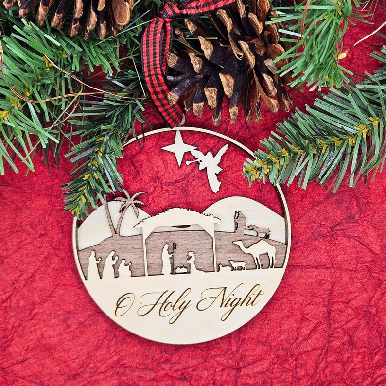 Nativity Christmas Ornament