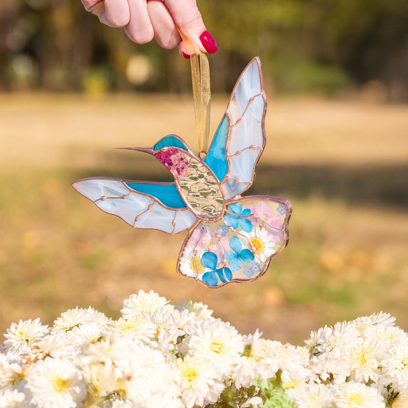 🔥🔥2025 Mother's Day Gift 50% Off--Hummingbird Suncatcher Ornament