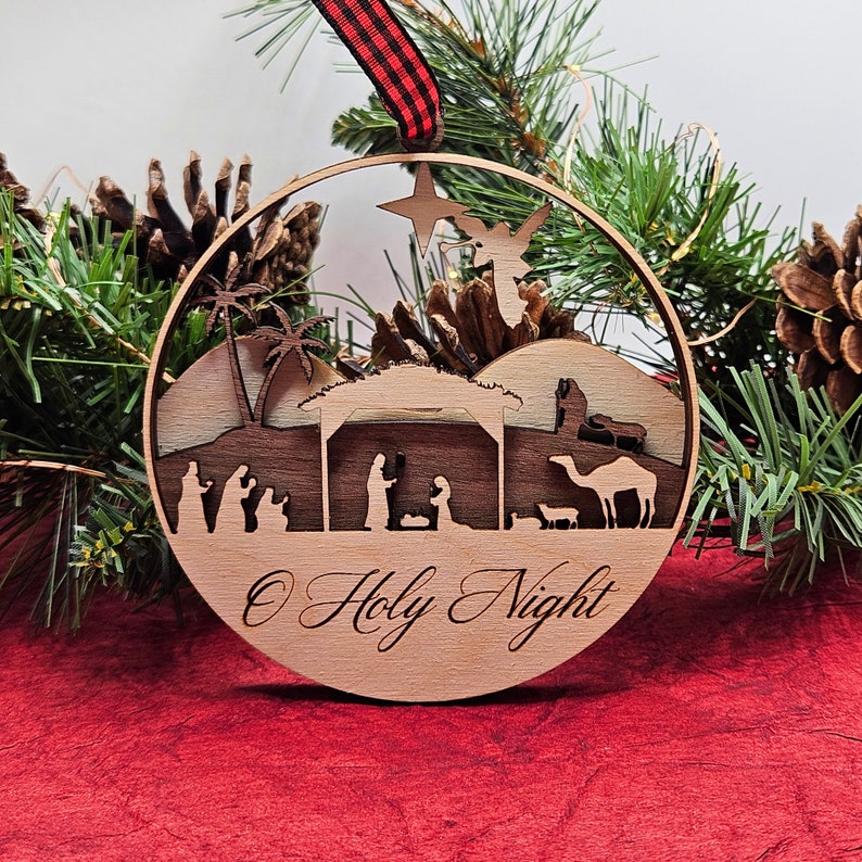 Nativity Christmas Ornament