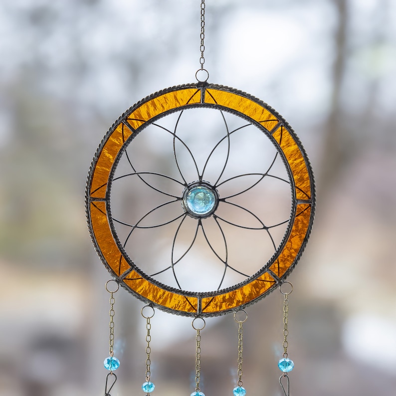 🔥🔥2025 Mother's Day Gift 50% Off--Cute Feather Dreamcatcher  Suncatcher Ornament