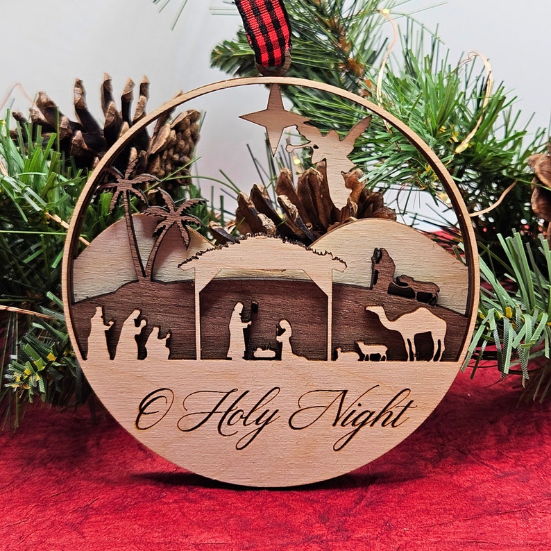 Nativity Christmas Ornament