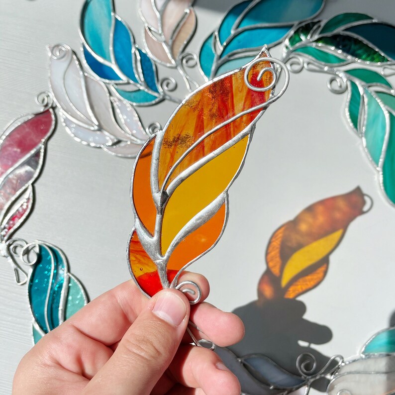 🔥🔥2025 Mother's Day Gift 50% Off--Feather Suncatcher Ornament