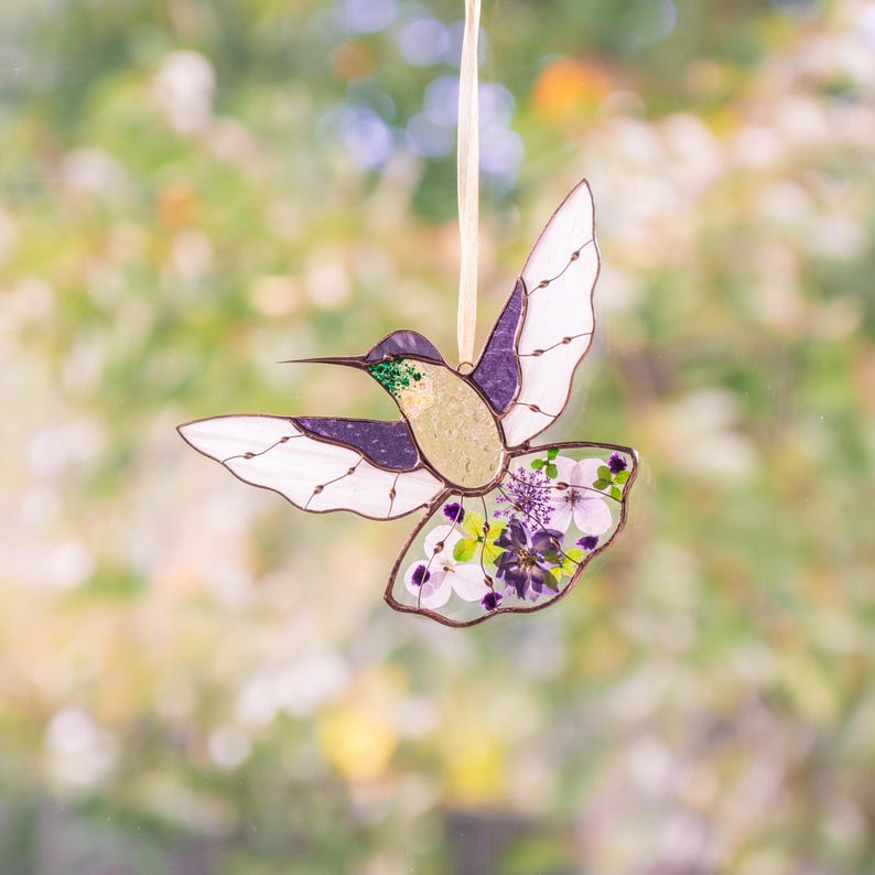 🔥🔥2025 Mother's Day Gift 50% Off--Hummingbird Suncatcher Ornament