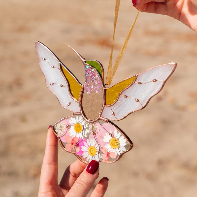 🔥🔥2025 Mother's Day Gift 50% Off--Hummingbird Suncatcher Ornament