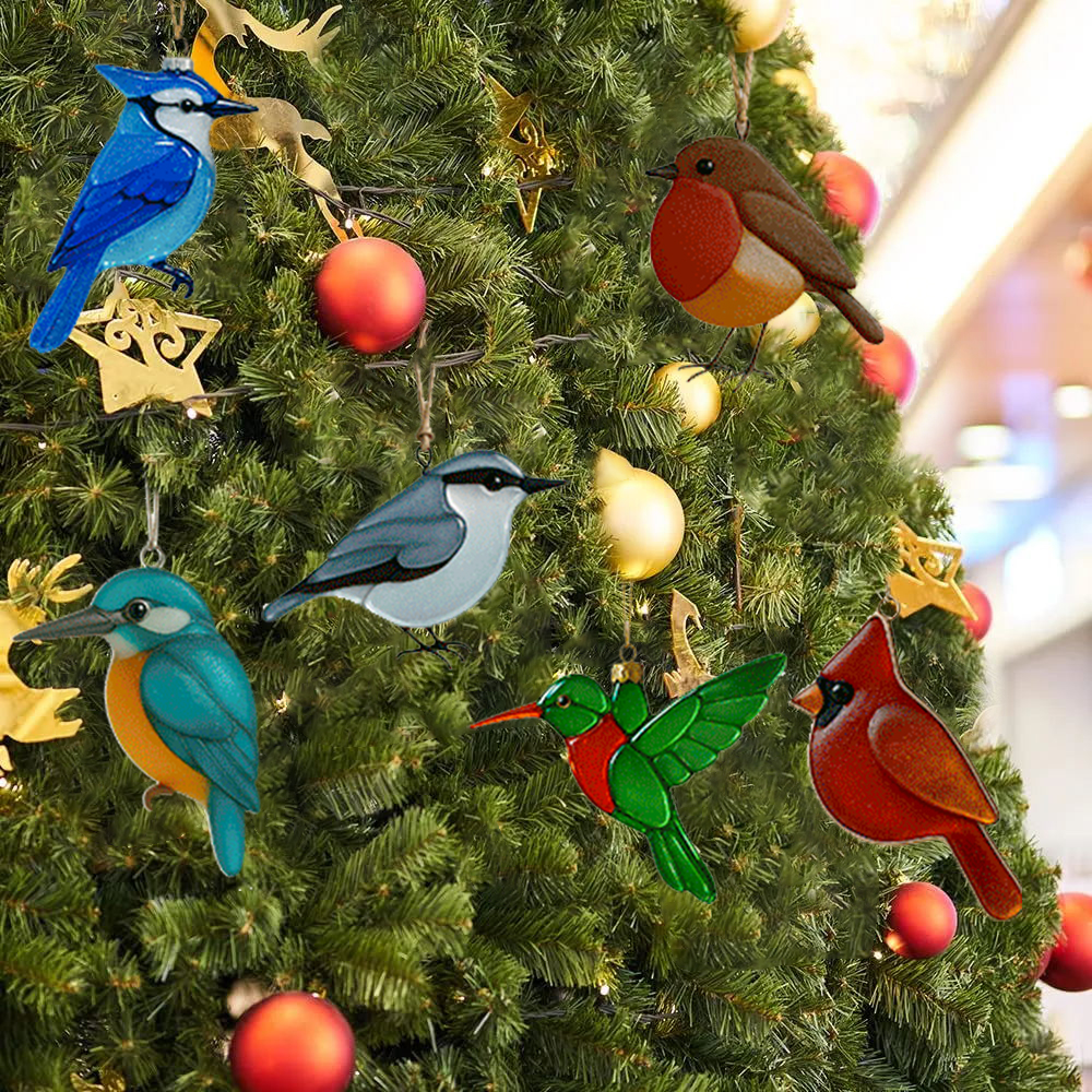 LAST DAY 50% OFF--🐦Sea Glass Bird Advent Calendar 2025