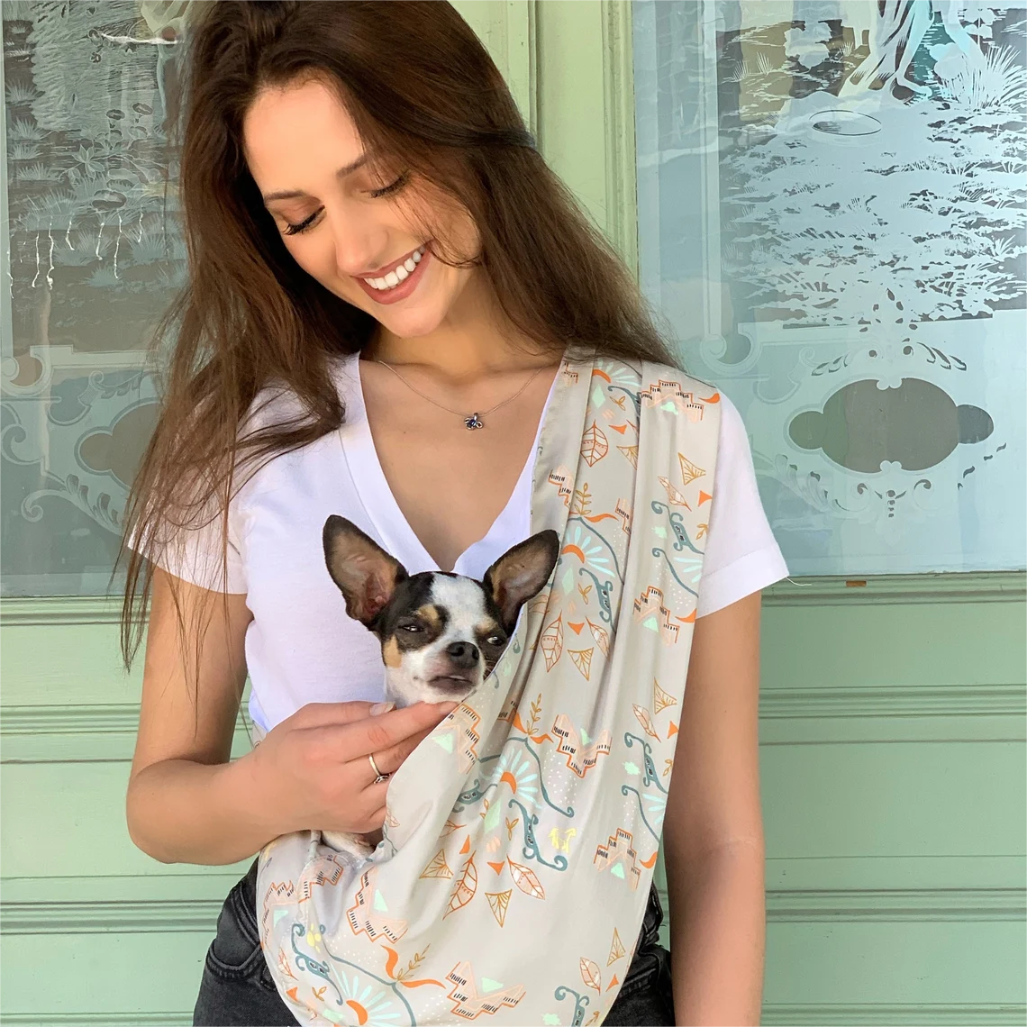 ✨Pet Sling Carrier for Small and Medium Dogs & Cats - Travel Carrying Sling Bag Pouch🎁
