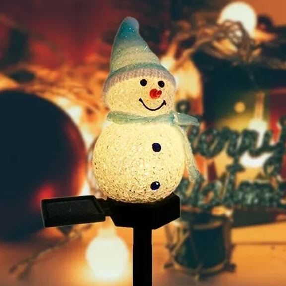🎁2023-Christmas Hot Sale🎁-- Waterproof solar snowman lamp