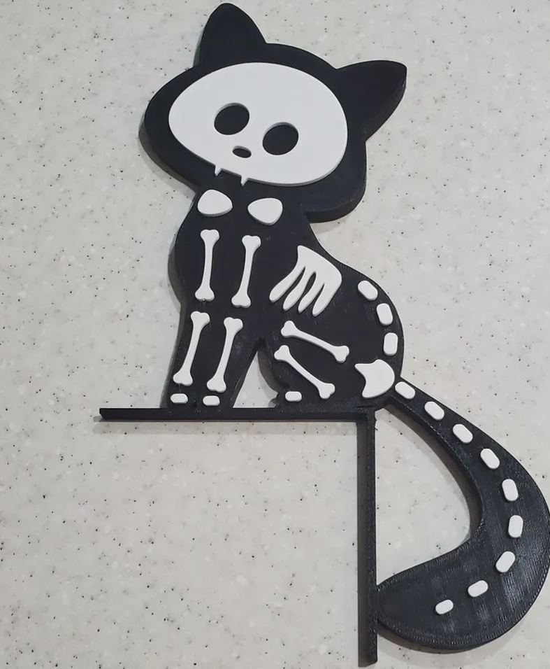 🎃Cat and Pumpkin Halloween Door Topper