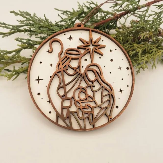 Nativity Christmas Ornament