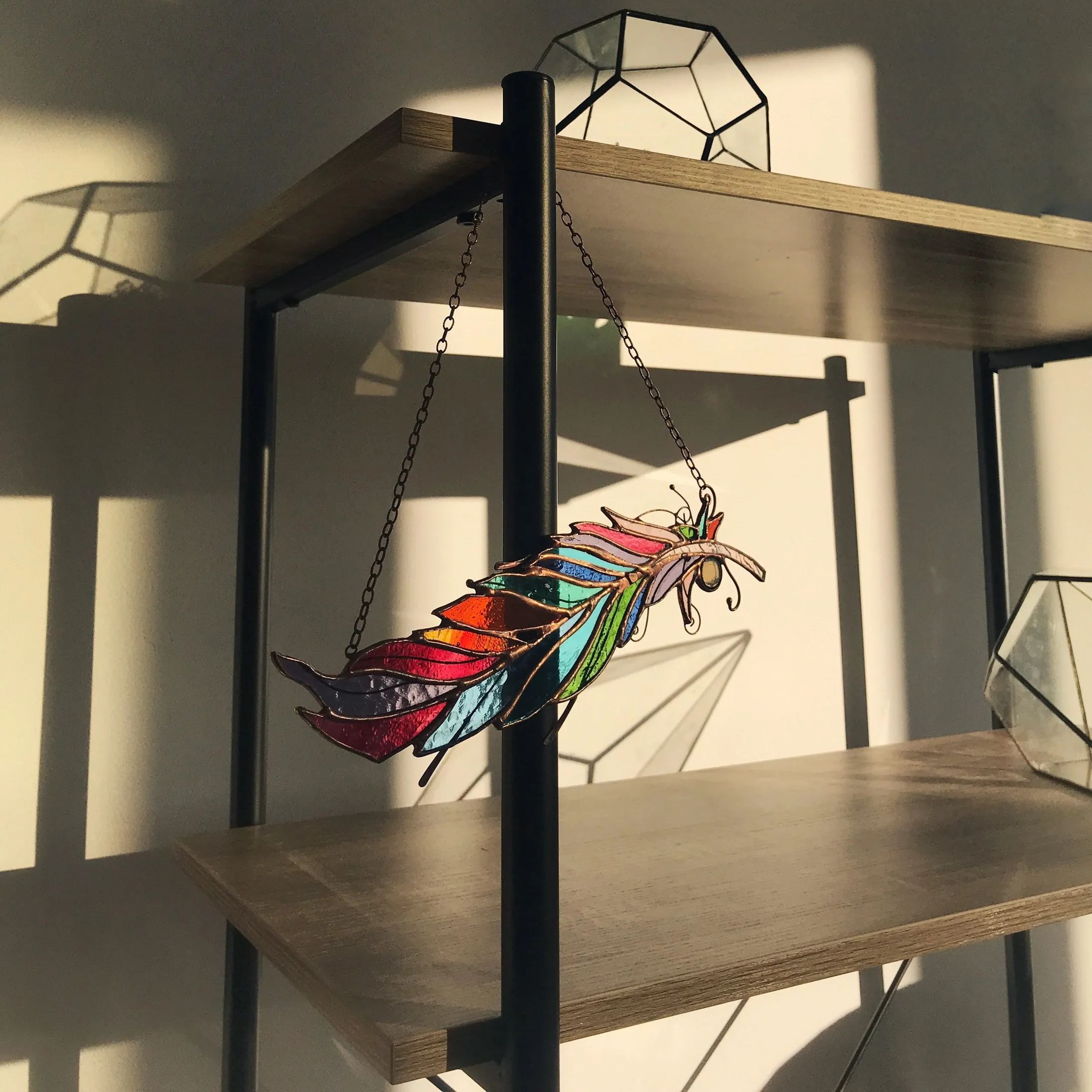 🔥🔥2025 Mother's Day Gift 50% Off--Feathers Suncatcher Ornament