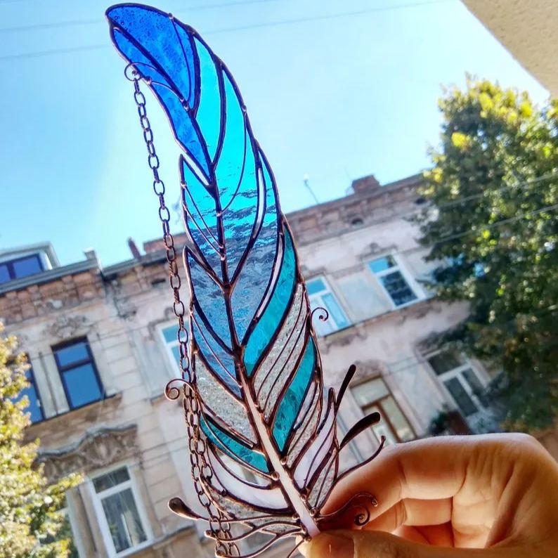 🔥🔥2025 Mother's Day Gift 50% Off--Feathers Suncatcher Ornament