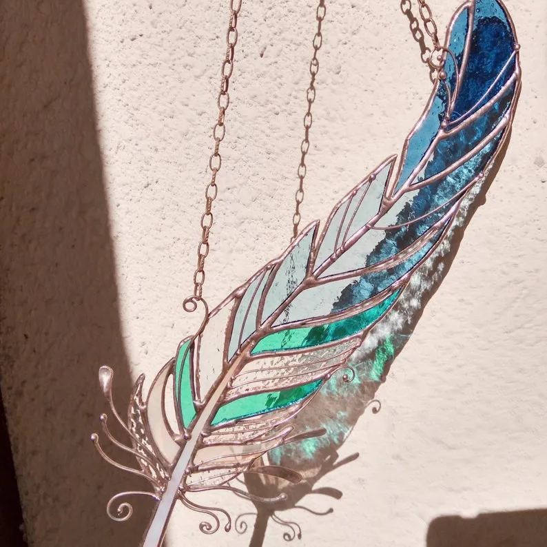 🔥🔥2025 Mother's Day Gift 50% Off--Feathers Suncatcher Ornament