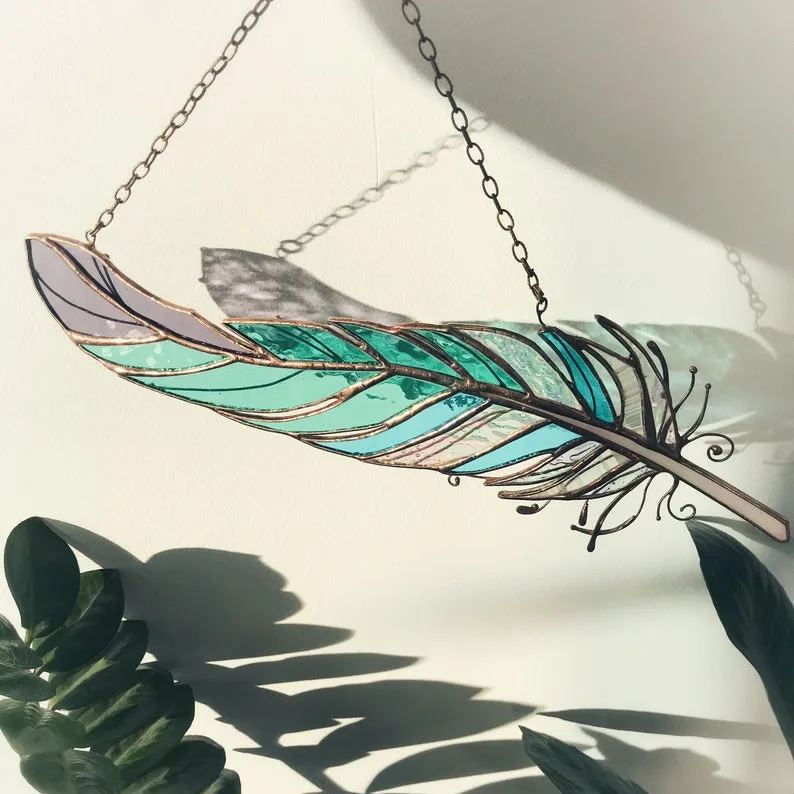 🔥🔥2025 Mother's Day Gift 50% Off--Feathers Suncatcher Ornament