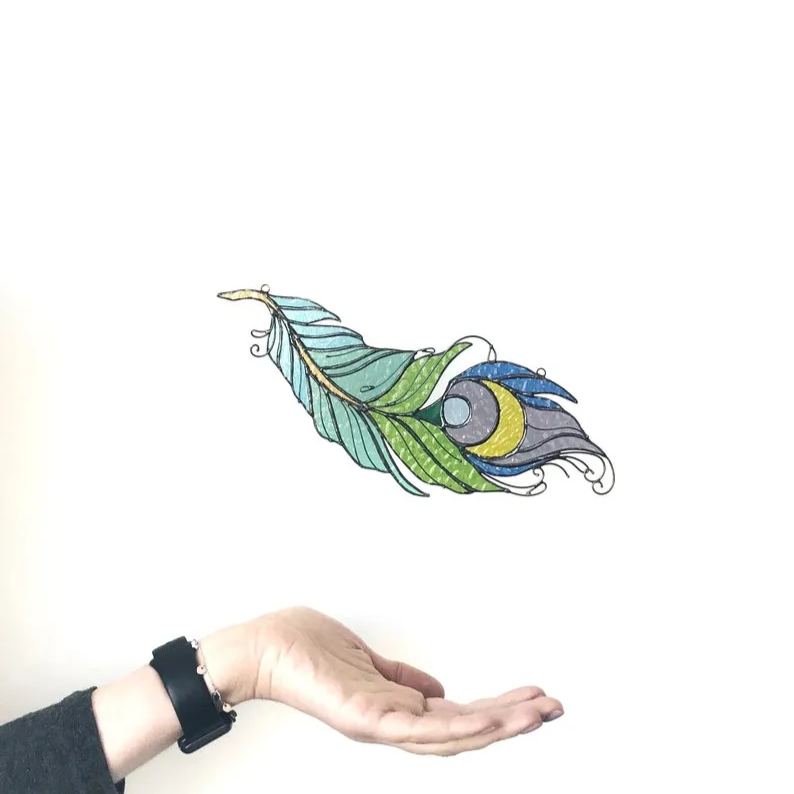 🔥🔥2025 Mother's Day Gift 50% Off--Feathers Suncatcher Ornament