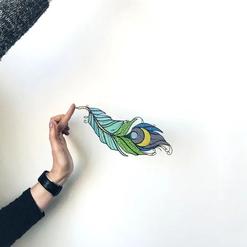 🔥🔥2025 Mother's Day Gift 50% Off--Feathers Suncatcher Ornament