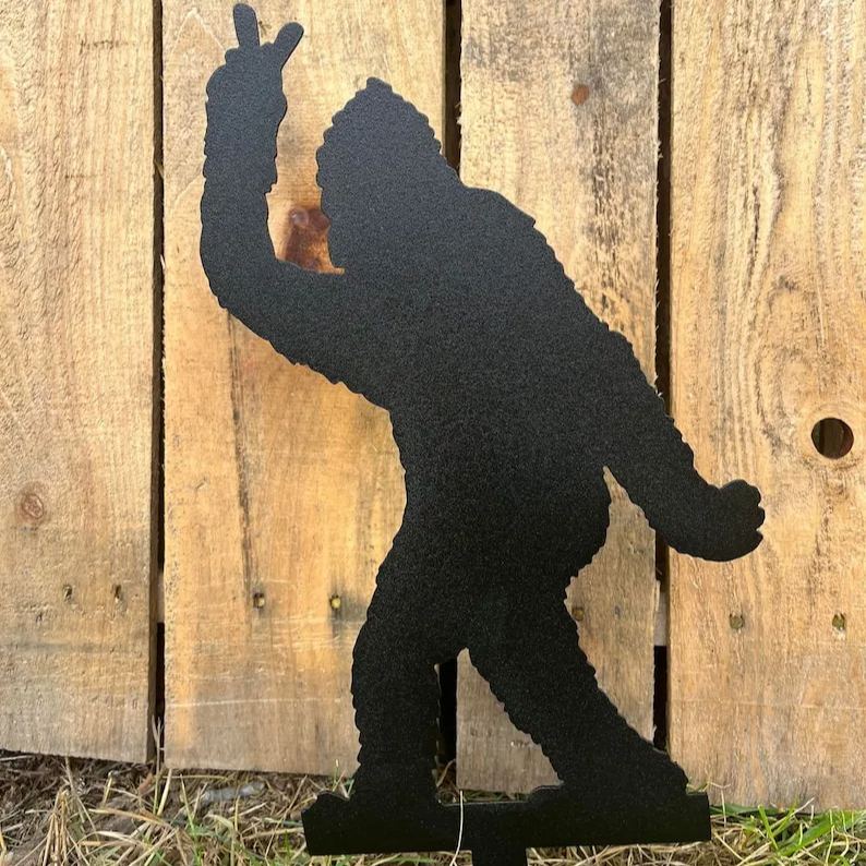 Bigfoot Garden Stake