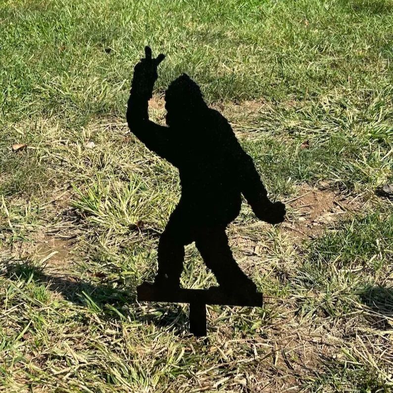 Bigfoot Garden Stake