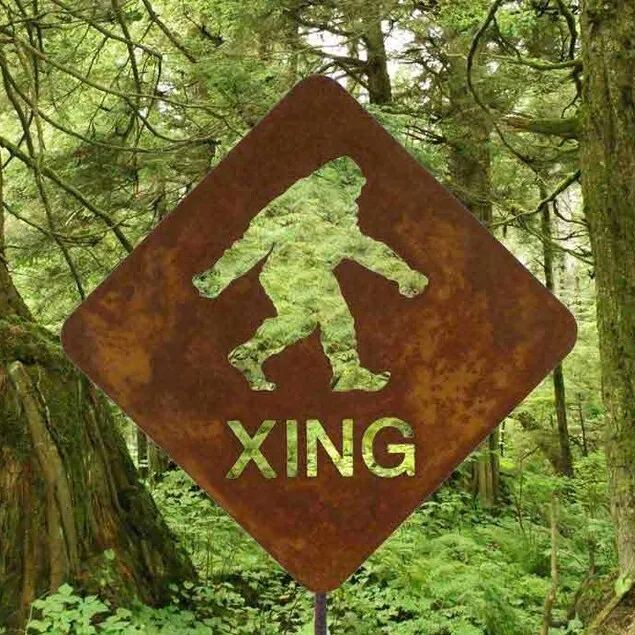 Bigfoot Garden Stake