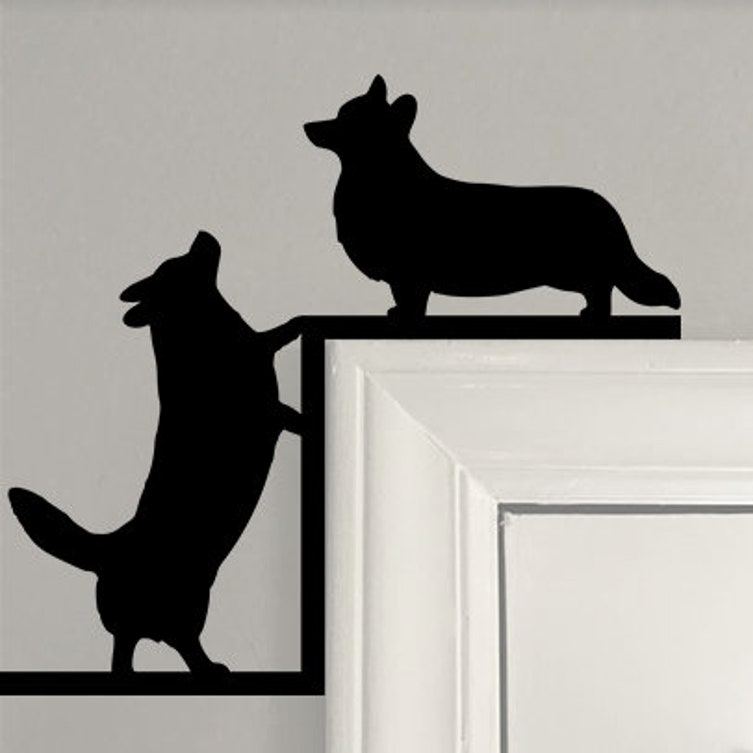 💝💝Last Day Gift 50% Off--Metal Adorable Pet Door Topper