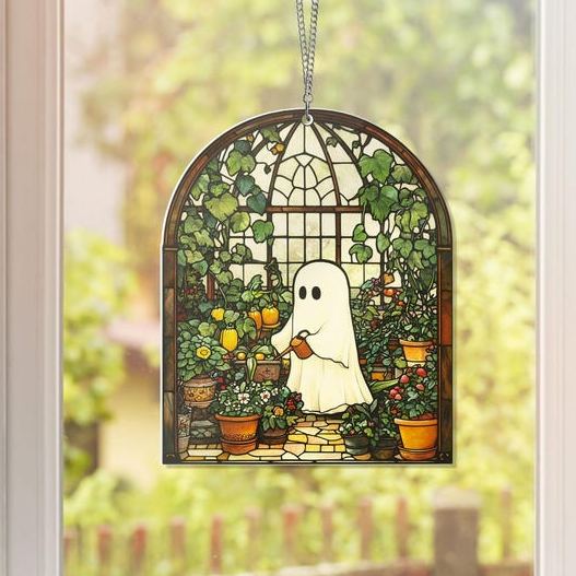 👻Cute Ghost Suncatcher