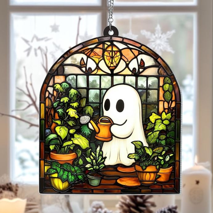 👻Cute Ghost Suncatcher