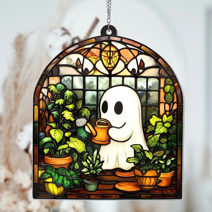 👻Cute Ghost Suncatcher