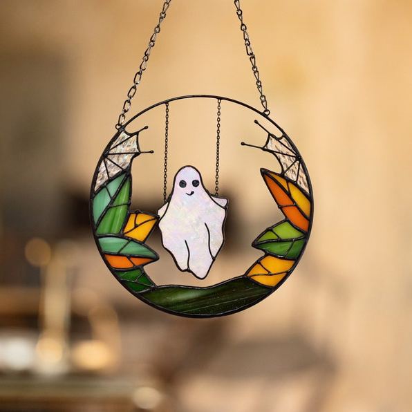 Halloween Ghost Suncatcher