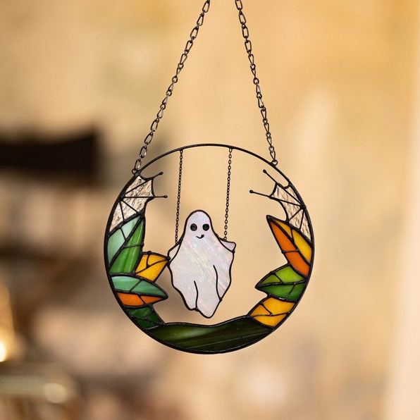 Halloween Ghost Suncatcher