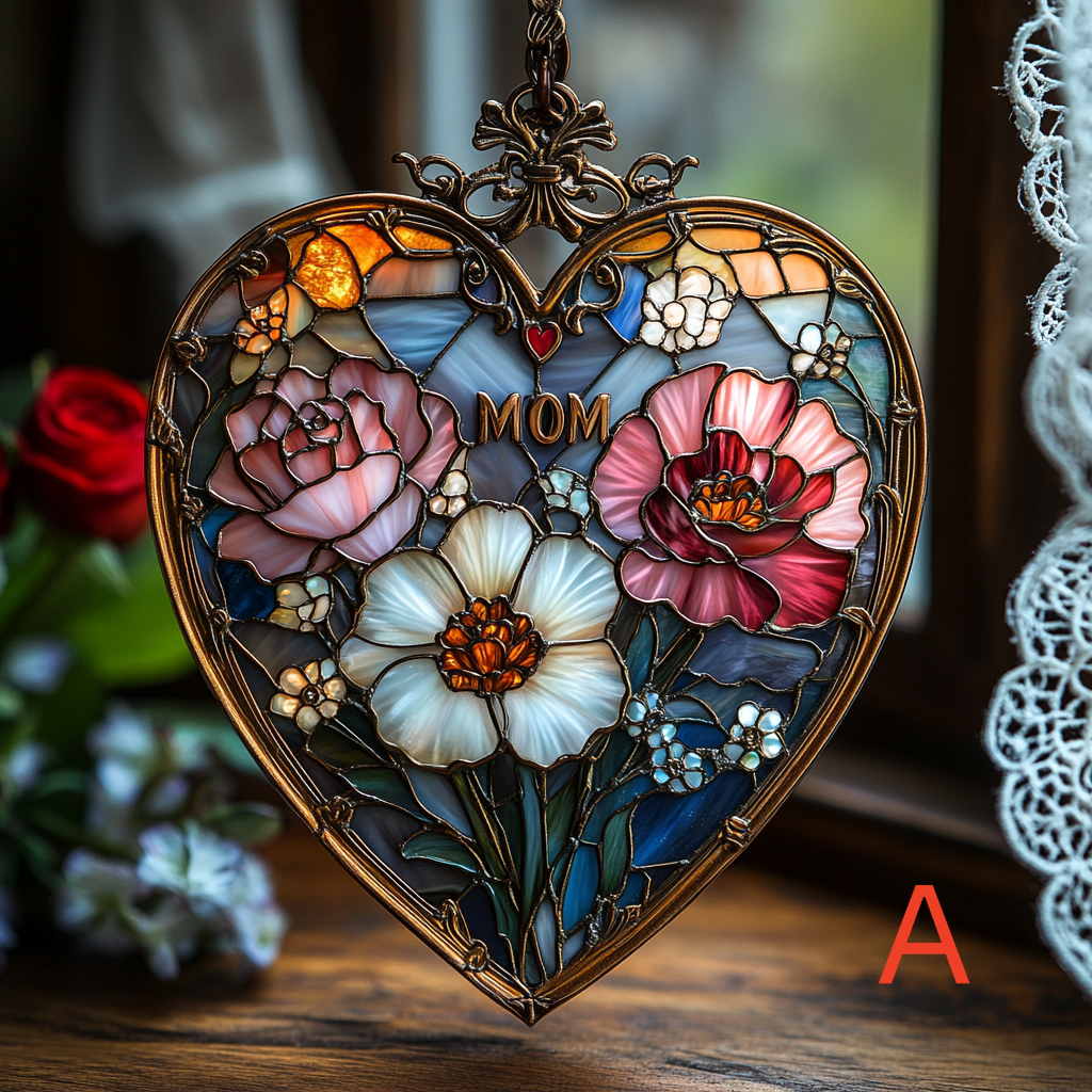 Mother's Day Flower Pendant