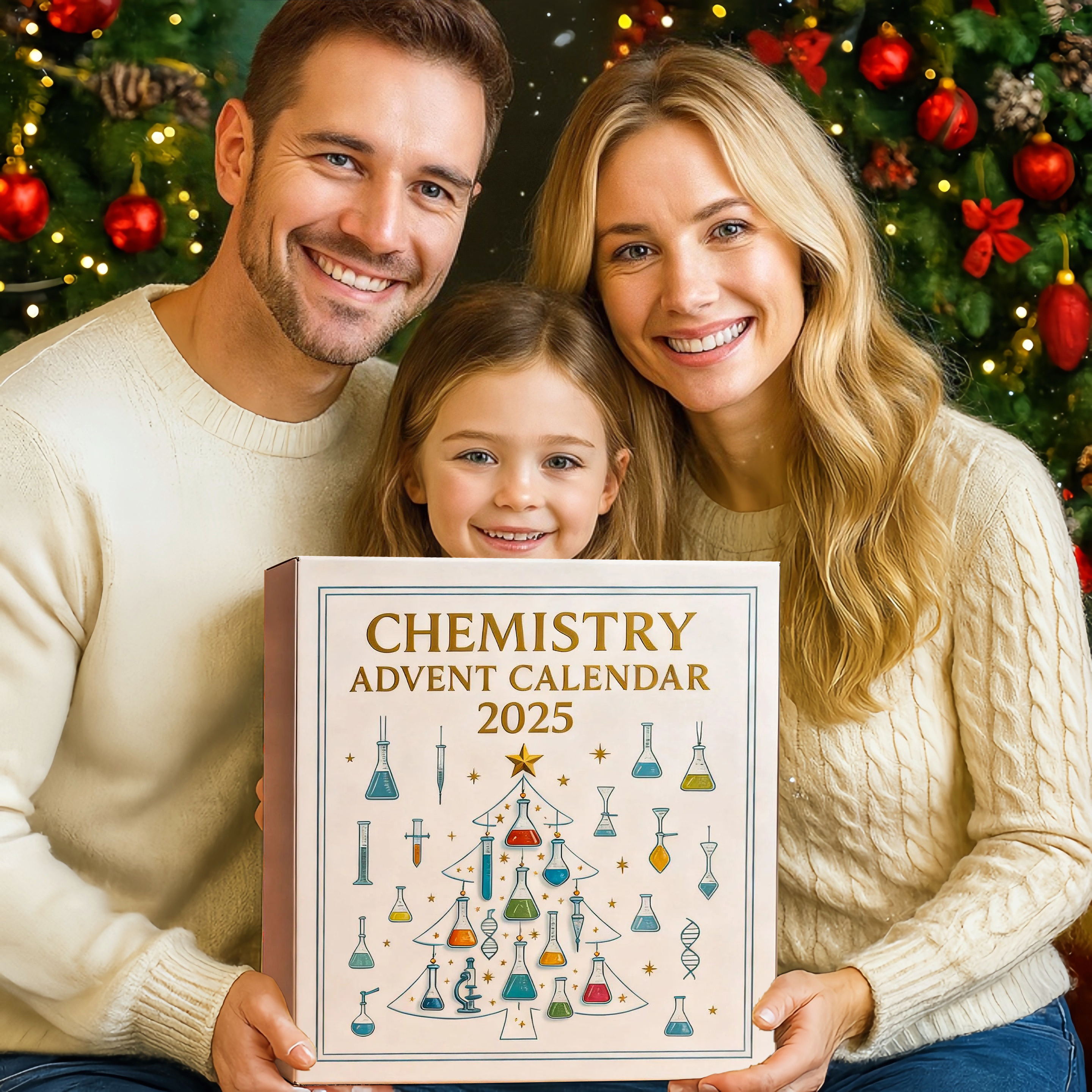 🌲Christmas Gift 50% Off--2025 Chemistry Advent Calendar - A Scientific Christmas Countdown