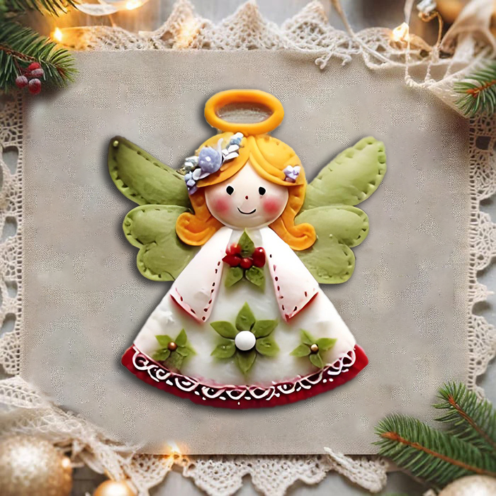 🔥LAST DAY 50% OFF - Angel Felt Gift-✨Beginners Friendily