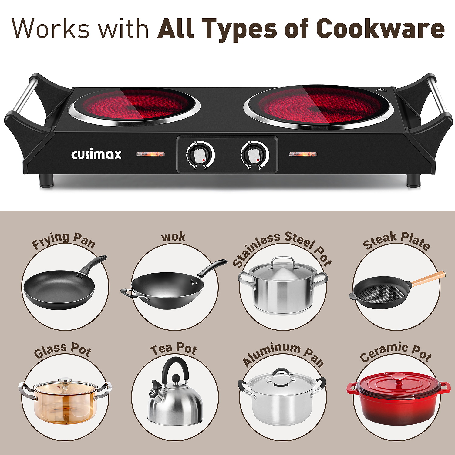Cusimax Hot Plate - Thumbnail 5