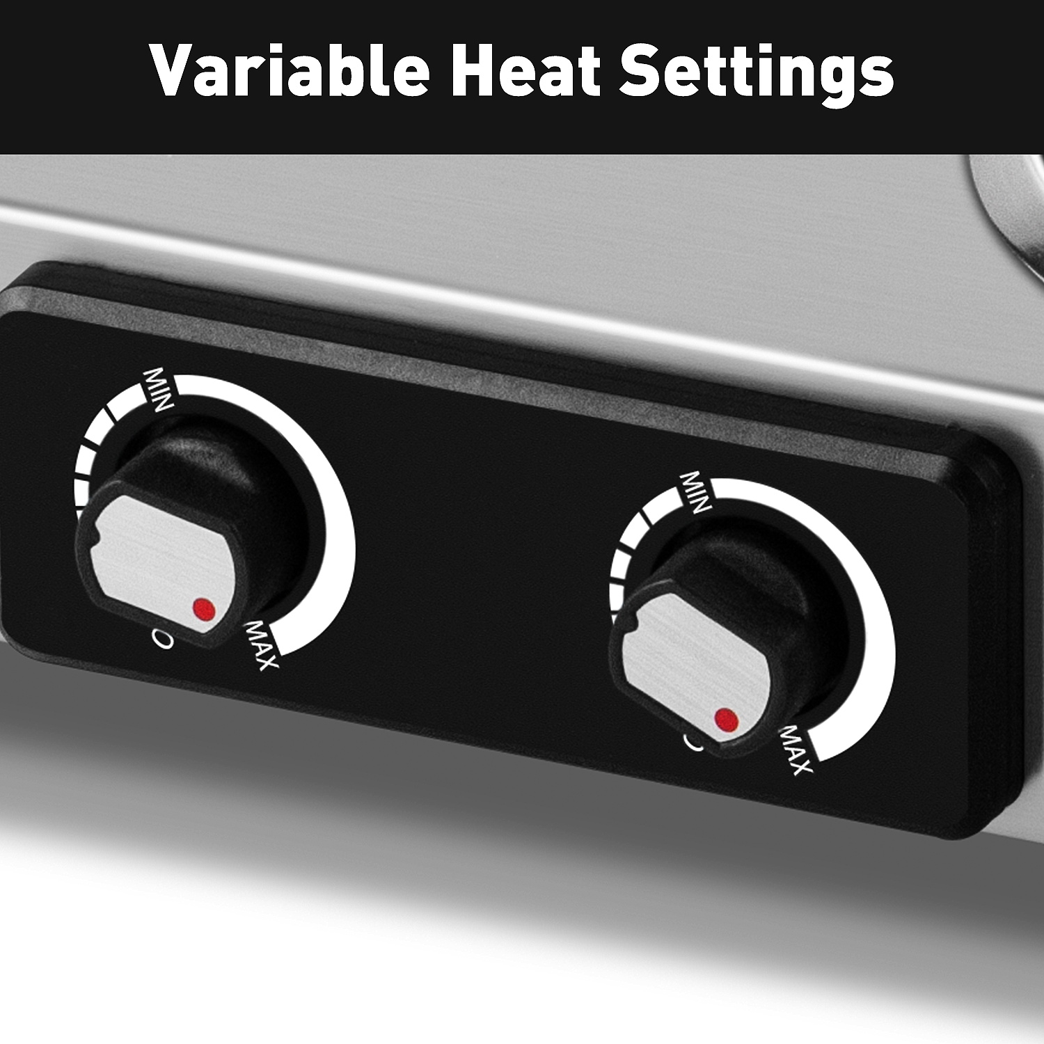 Cusimax 2100W Portable Ceramic Dual Hot Plate with Handle(UK)