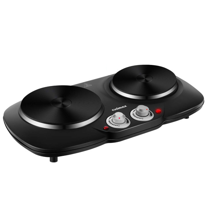 Cusimax 2500W Portable Double Hot Plate for Cooking(UK)