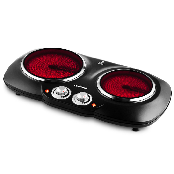 Cusimax 2100W Portable Infrared Ceramic Dual Hot Plate(UK)