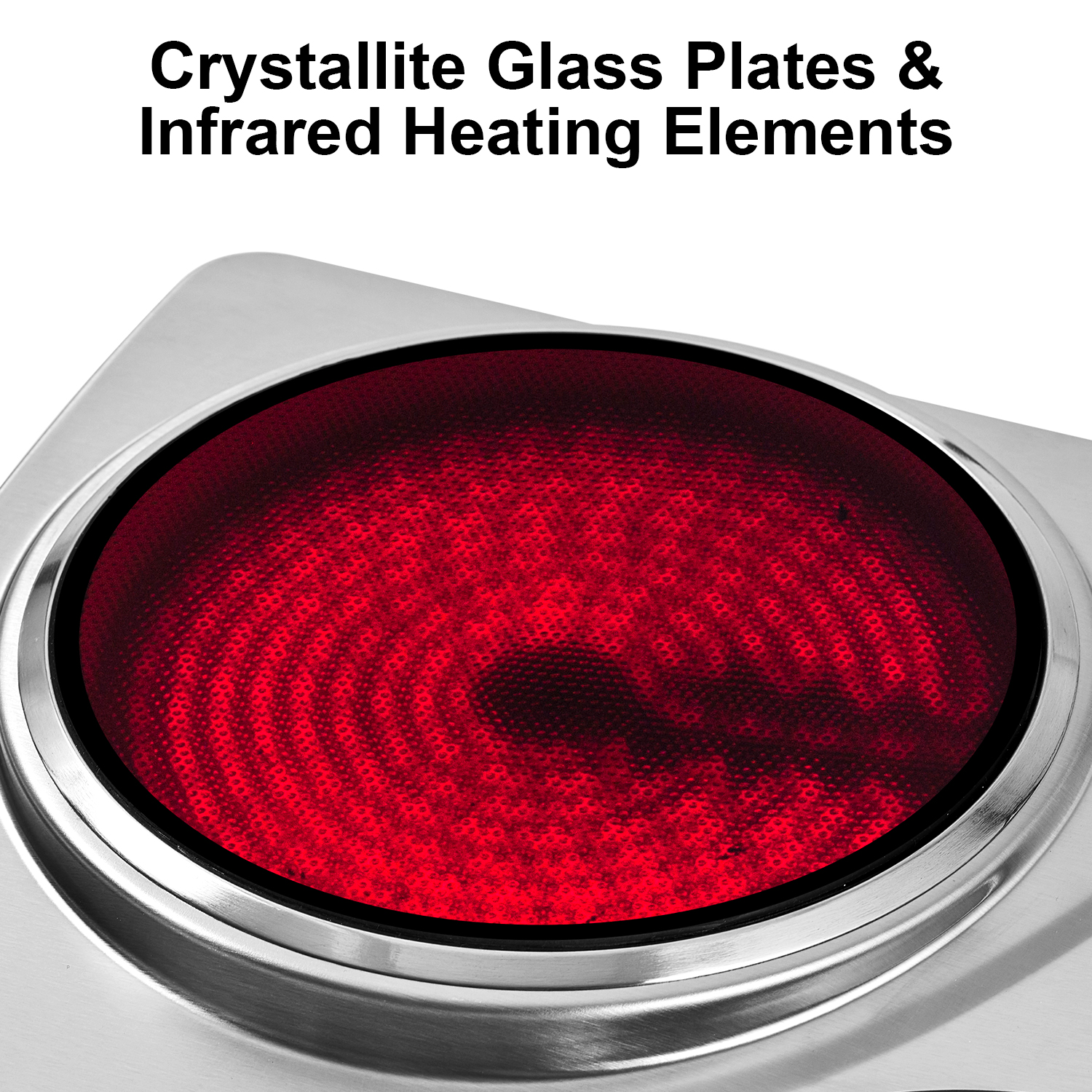 Cusimax 2100W Ceramic Dual Dial Hot plate(FR)