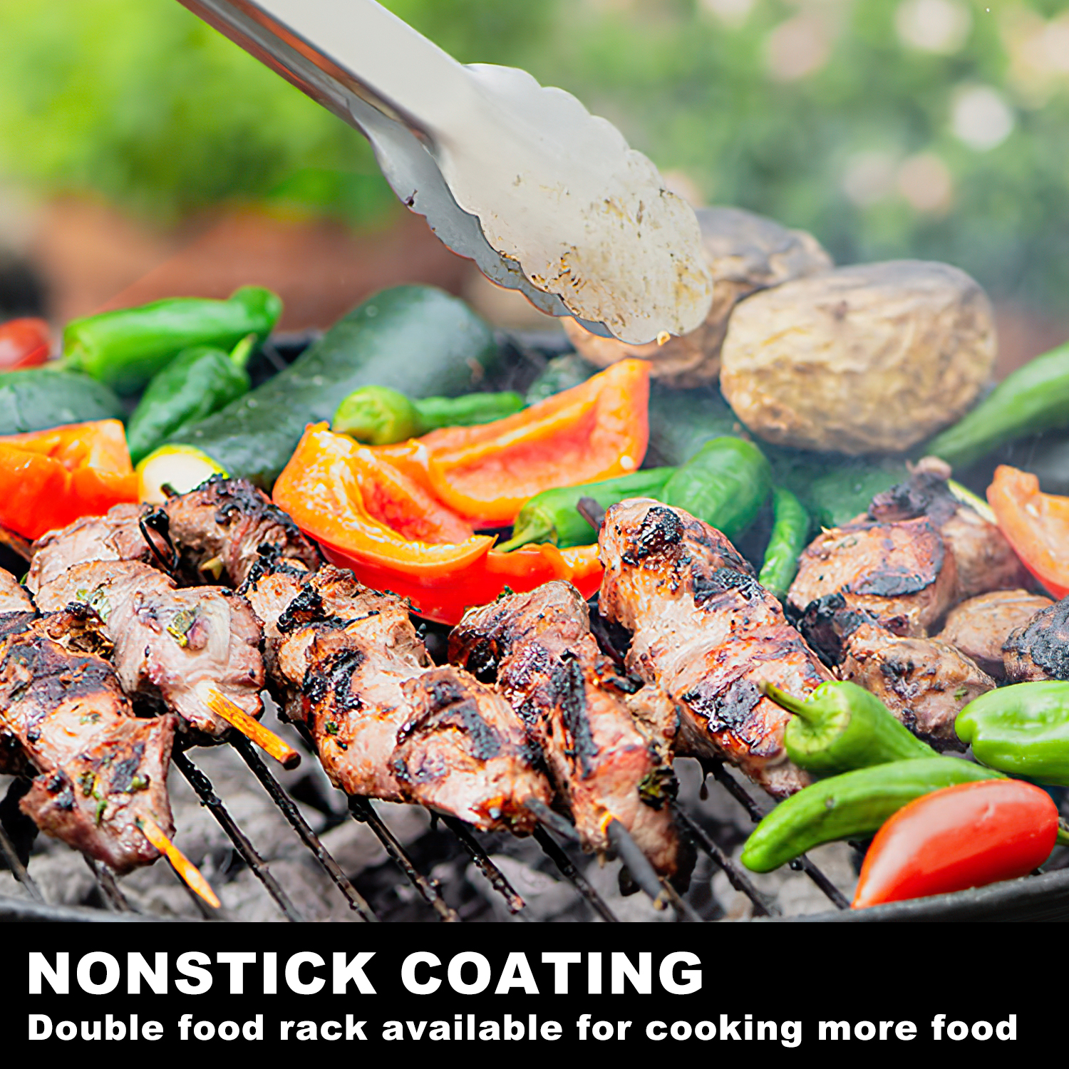 Cusimax 1600W Black Electric Table Grill with Lid(ES)