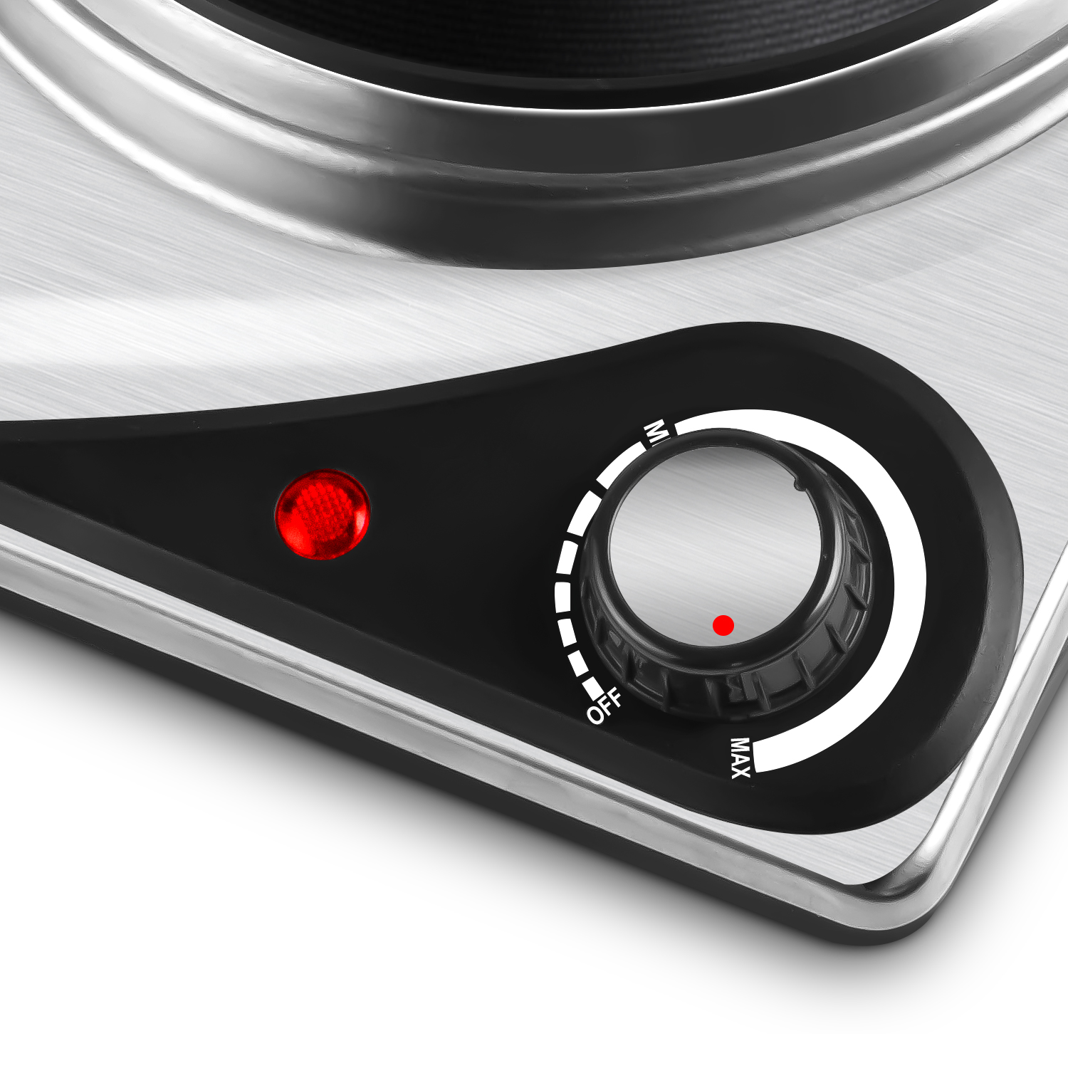 Cusimax 1500W Electric Cooking Portable Single Hot Plate(UK)