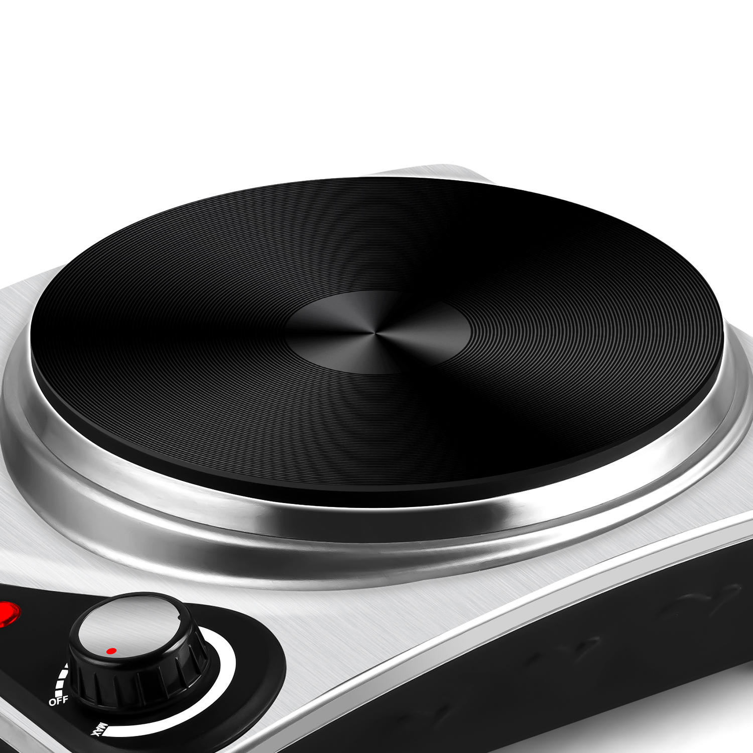 Cusimax 1500W Electric Cooking Portable Single Hot Plate(UK)