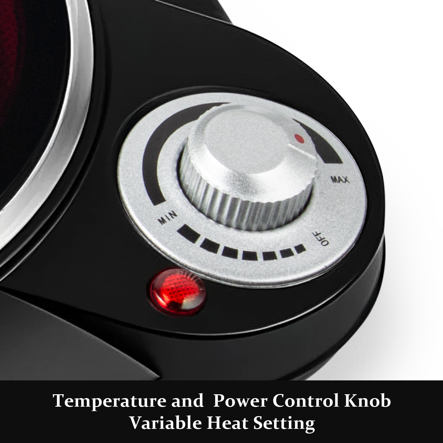 Cusimax 1200W Portable Ceramic Infrared Hot Plate