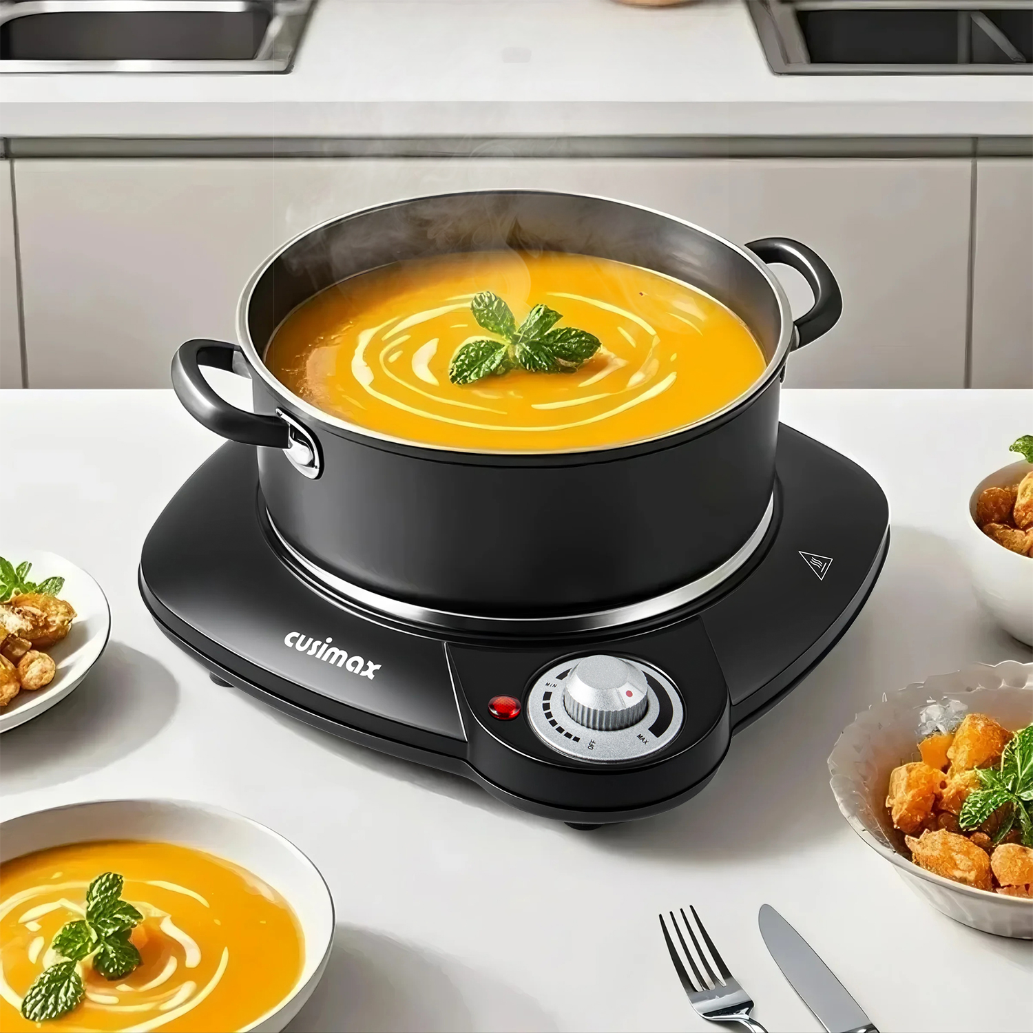 Cusimax 1200W Portable Ceramic Infrared Hot Plate