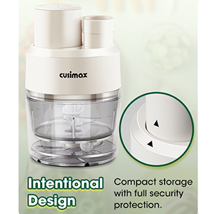 Cusimax Electric Salad Shooter, 230w 2-Speed Control
