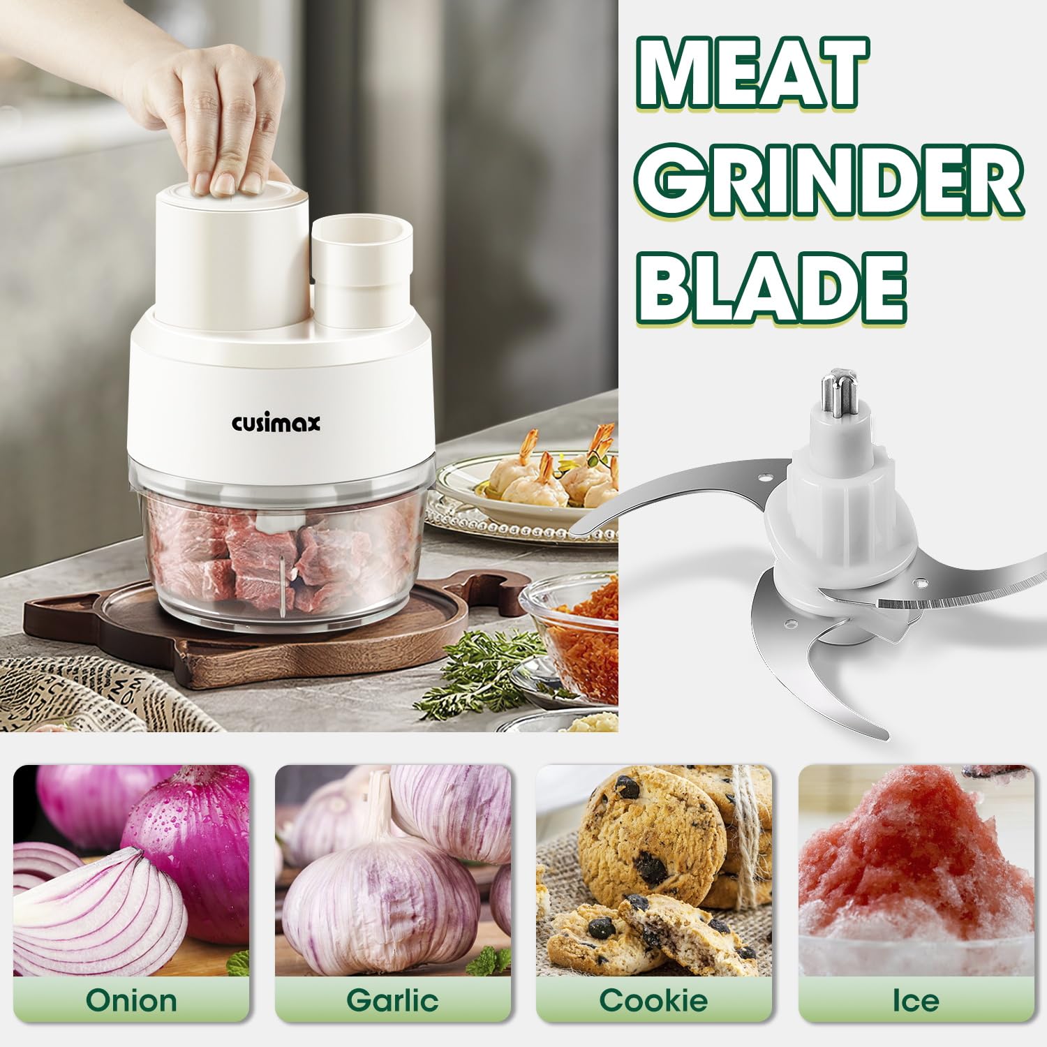 美品★動作確認済★food cutter★salad quick★sq02-az SALAD CUTTER BOWL – Quick Blendz
