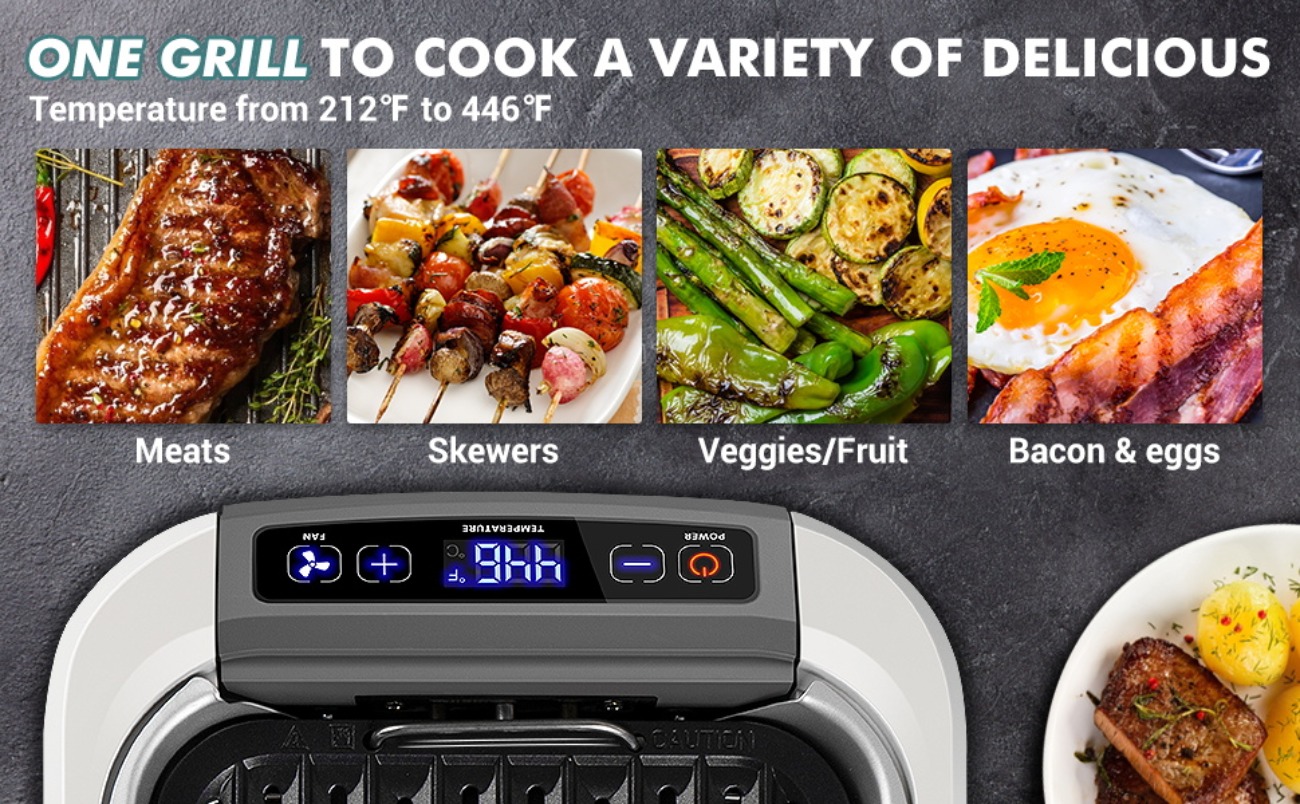 Power smokeless grill coupon best sale