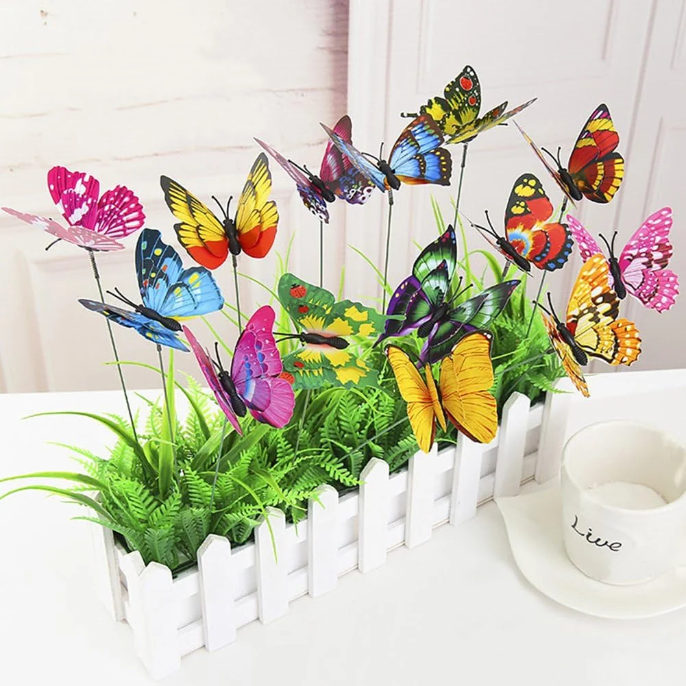 🎁 Last Day Promotion 50% OFF🔥 - Delicate Butterflies Stakes