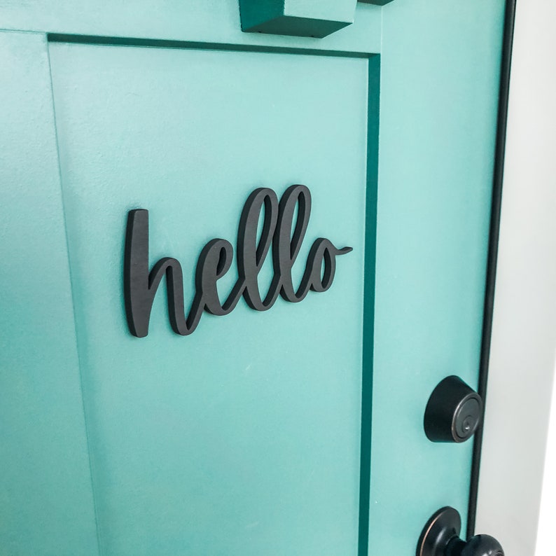 Wooden Hanging Sign Decoration